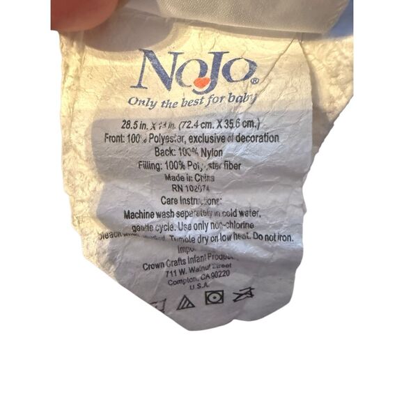 Nojo quilted crib bib sheet saver pink - Picture 3 of 5